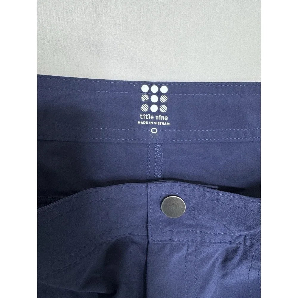 Title Nine Rouge Long Swim Shorts Hiking Outdoor Women's Size 8 Lot Of 2 - Picture 13 of 16
